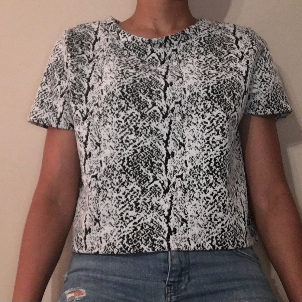 Textured T-Shirt Blouse!